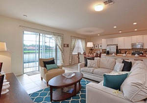 Lake View - with Private Pool Home Disney Area