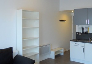modern studio with south-facing terrace, WiFi, 700 m to the beach, all shops