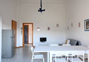 S078 - Sirolo, three-room apartment with terrace in the center