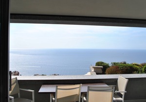 Sea view apartment, infinity pool, sleeps 4-5 people, 5 minutes from Monaco