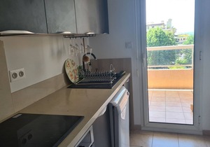 Sea view apartment on the heights of Nice