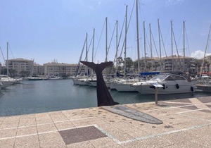 Studio cabine à 200m de Port Fréjus, plage, commerces, terrasse, 4 couchages, ménage inclus - FR-1-226A-31