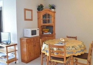 Studio cabine bord de mer, 4 pers, terrasse, rés. calme - FR-1-226A-57