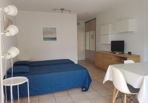 Studio clim. proche plage, commerces & gare avec WiFi, parking en option - FR-1-466A-15