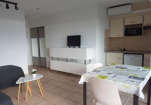 Studio Proche Plage et Commerces - Climatisé, Parking, Wi-Fi - FR-1-466A-12