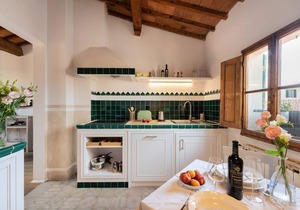 The apartment consists of a double bedroom, a comfortable living room with a sofa, a kitchen furnished in the Florentine style and equipped with all necessary utensils, and a bathroom. The apartment has been recently renovated.