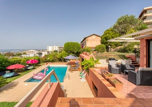 Villa 180° Sea view Pool Parking 9Pax BBQ WIFI AC