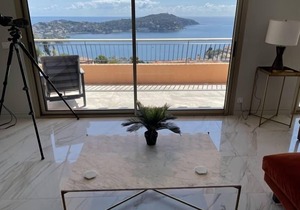 Villefranche Bay View - sleeps 5 guests in 2 bedrooms and a luxury sofa bed