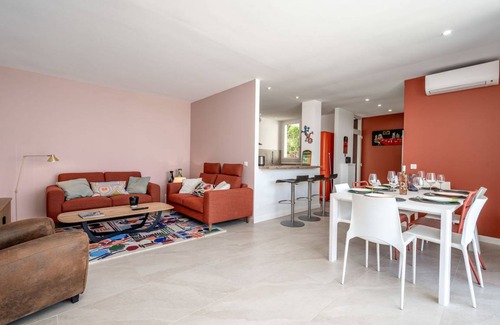 La Napoule House | 100 m² House ∙ 1 bedroom ∙ 8 guests