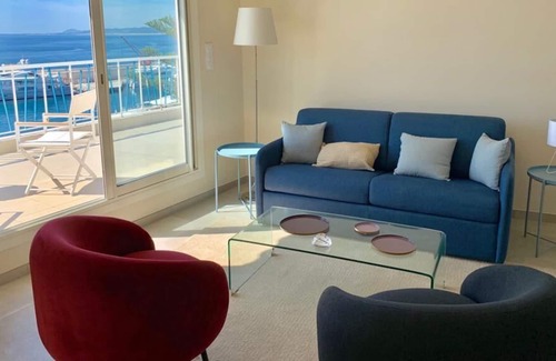 Lazaret Apartment | 2 rooms with large terrace on the harbor / rooftop one bedroom, harbor view