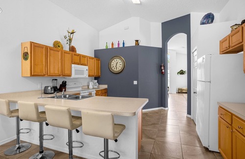 Kissimmee House | 201 Hideaway beach 4 beds - pool&spa