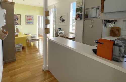 Villefranche-sur-Mer Apartment | 25. Bright apartment with two bedrooms & balcony with a lovely sea view
