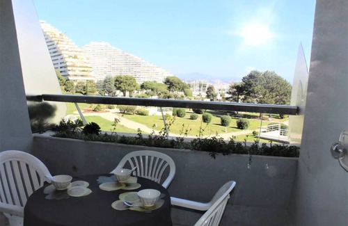 Villeneuve Loubet Beach Apartment | 25 m² Studio flat ∙ 1 bedroom ∙ 4 guests