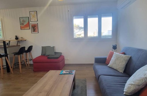 Boulouris-sur-Mer Apartment | 27 m² Studio flat ∙ 2 guests