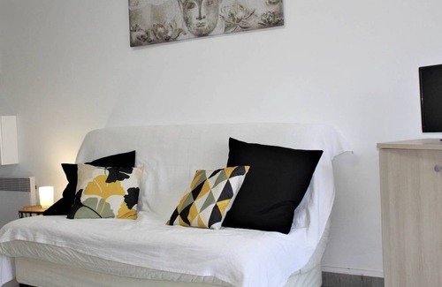 Villeneuve Loubet Beach Apartment | 29 m² Studio flat ∙ 1 bedroom ∙ 4 guests