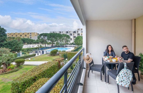 Cros-de-Cagnes Condo | 36 m² Condo ∙ 1 bedroom ∙ 4 guests