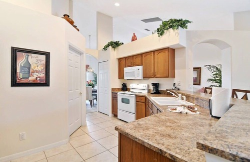 Orange Tree House | 4 BR house, South facing pool, spa, game room