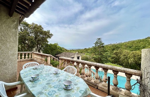 Les Issambres House | 4-room house with private pool, parking, near the sea in Les Issambres