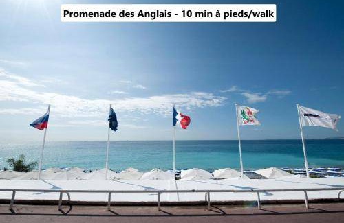Jean-Medecin Apartment | 90 m² Apartment ∙ 4 bedrooms ∙ 13 guests