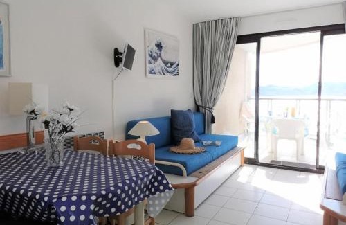 Cannes La Bocca Apartment | Appartement 2 pièces proche plage avec vue mer, clim, Wifi et piscines - FR-1-609-21