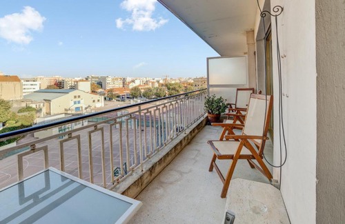 Antibes City Centre Apartment | Appartement d'une chambre avec balcon amenage et wifi a Antibes a 1 km de la plage