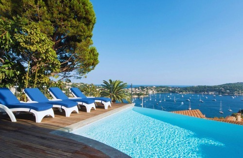 Villefranche-sur-Mer Villa | Best sea view in "Golden Triangle." Walk to town, beach, and coastal trails.
