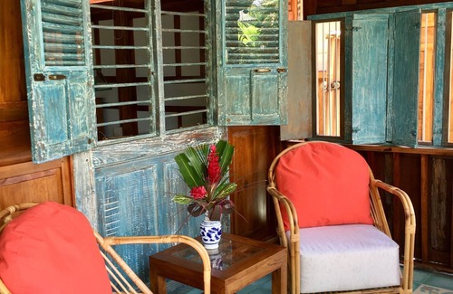 Sanur Kauh House | comfortable, artfully designed, traditional villa, big pool, beautiful garden