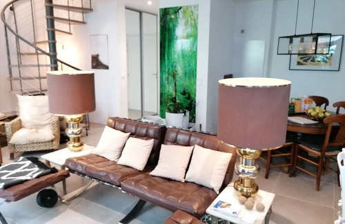 Juan-les-Pins House | Duplex garden terrace in the heart of Juan-les-Pins. 6/8 people.