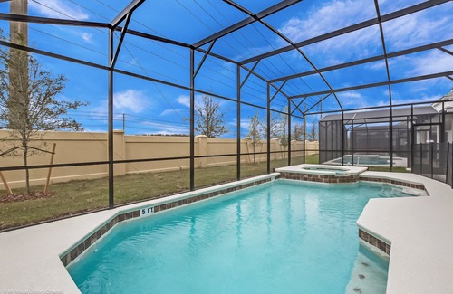 Kissimmee Villa | EV 2619 - 10 Bed 8 Bath Villa with Screened-In Pool, Games Room, Custom Kids Bed