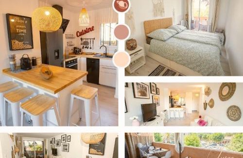 Port Cogolin Apartment | HAPPY PLACE - plage - wifi