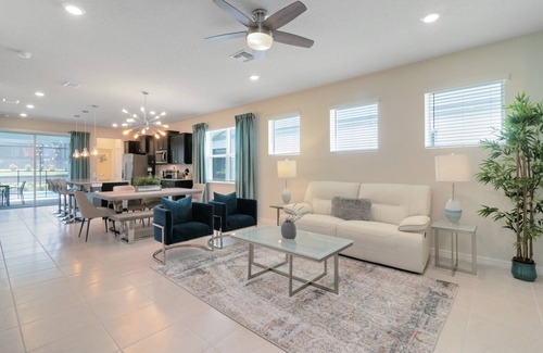 Southeast Orlando Villa | Last Minute Disney Getaway! Luxury Villa with Private Pool & Game Room. Book Now! #49491