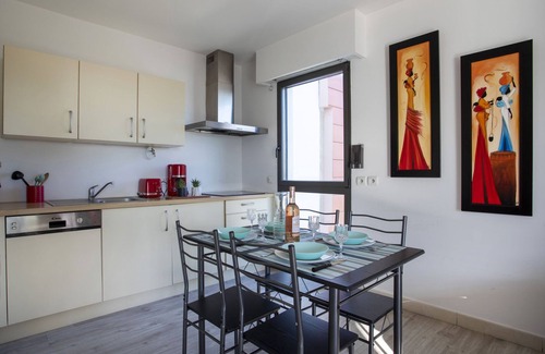 Villeneuve Loubet Beach Apartment | Le Garden Beach by Interhome