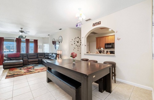 Trafalgar Village House | Magical 4BR 4BA Disney-Themed Home w/Pool & Game Room Near Parks