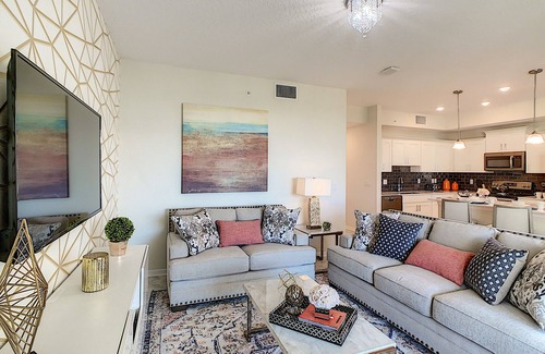 Kissimmee Condo | Modern Storey Lake Condo, 5 mi to Disney, Foosball, Giant Water Slide