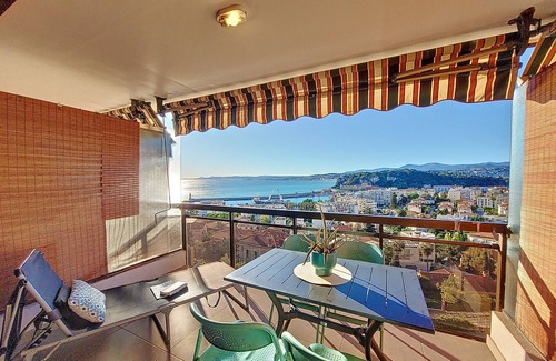 Lazaret Apartment | N&J - PANORAMA AZUR - Sea View - Parking