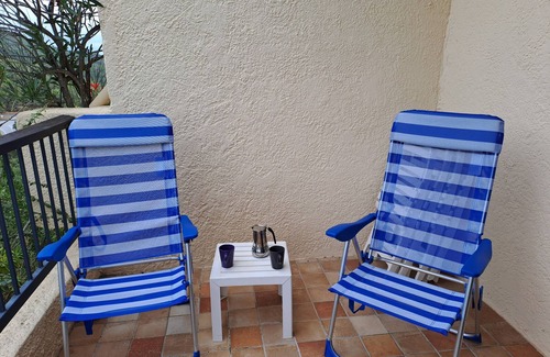 La Croix-Valmer Apartment | Nice 2p apartment with sea view and Moors