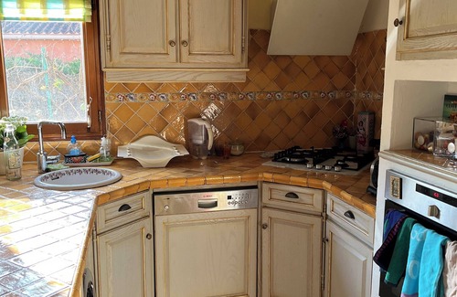 La Colle-sur-Loup House | Single-storey, air-conditioned house with private pool.