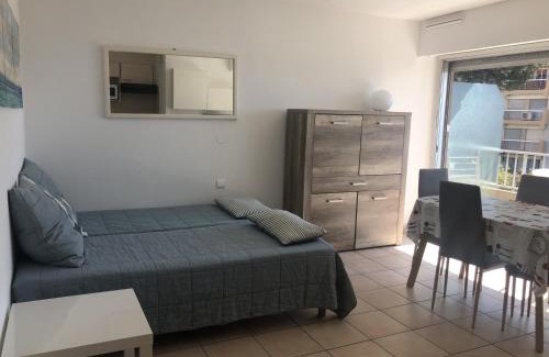 Saint-Raphael Apartment | Studio Climat. avec Balcon Proche Plage et Commerces, Wi-Fi Gratuit - FR-1-466A-27