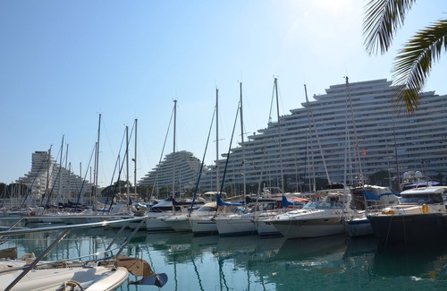 Villeneuve Loubet Beach Apartment | Sudio Marina Baie des Anges, beach, shops, restaurants, spa nearby