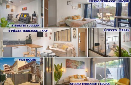 Prado - Republique Apartment | VCA House -5 appartements - 15Min Mer- Wifi-Clim