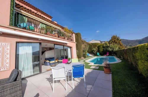 Tourrette-Levens Villa | 06C-Villa for 8 persons with pool near Nice