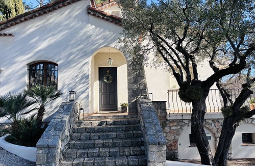 Roquefort-les-Pins House | 2 Maison Provence - Big garden - Salt water pool - 7 bedrooms, sleeps 15