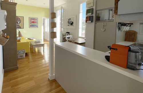 Villefranche-sur-Mer Apartment | 25. Bright apartment with two bedrooms & balcony with a lovely sea view