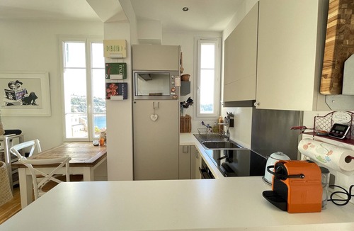 Villefranche-sur-Mer Apartment | 25. Bright apartment with two bedrooms & balcony with a lovely sea view