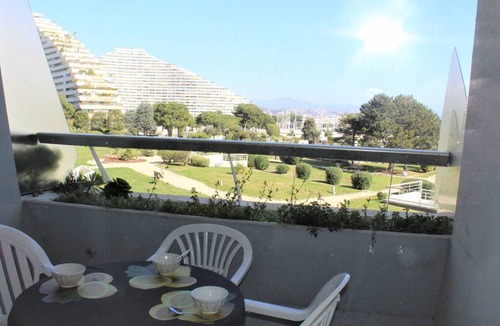 Villeneuve Loubet Beach Apartment | 25 m² Studio flat ∙ 1 bedroom ∙ 4 guests
