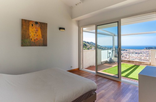 Saint-Roch Villa | 4-bedroom villa - splendid view of Nice