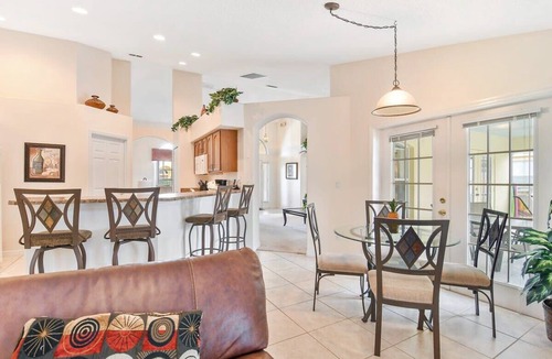 Orange Tree House | 4 BR house, South facing pool, spa, game room