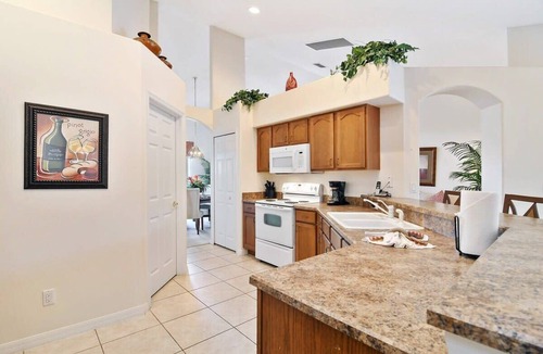 Orange Tree House | 4 BR house, South facing pool, spa, game room