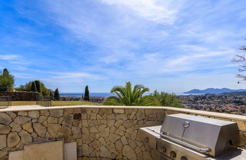 Le Cannet Villa | 6-bedroom villa, private pool, panoramic view (sea, mountain & over all Cannes)
