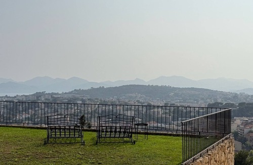 Le Cannet Villa | 6-bedroom villa, private pool, panoramic view (sea, mountain & over all Cannes)